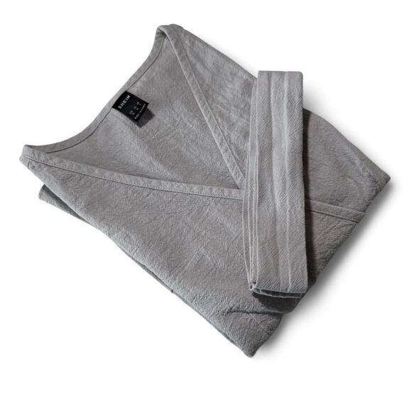 Shein Women's Grey and Silver Blouse - Picture 8 of 8